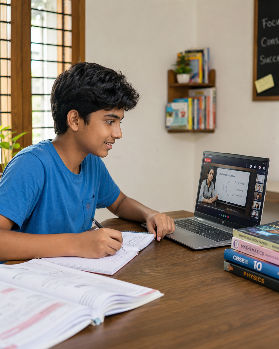 Student learning online with LearnSumo